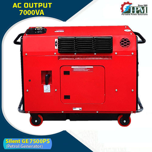 7 KVA  Petrol Generator Model Silent GE-7500PS Recoil and Self Start