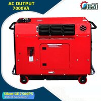 7 Kva  Petrol Generator Model Silent Ge-7500ps Recoil And Self Start