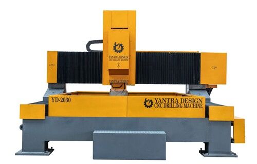 Cnc Tube Sheet Drilling Machine - Color: Yellow