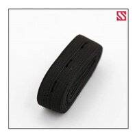 12mm Knitted Buttonhole Elastic Tape