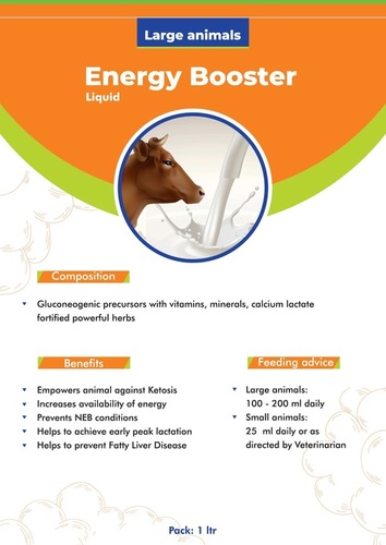 Energy Booster for Animals