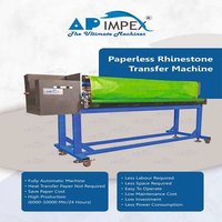 Paperless rhinestone transfer machine