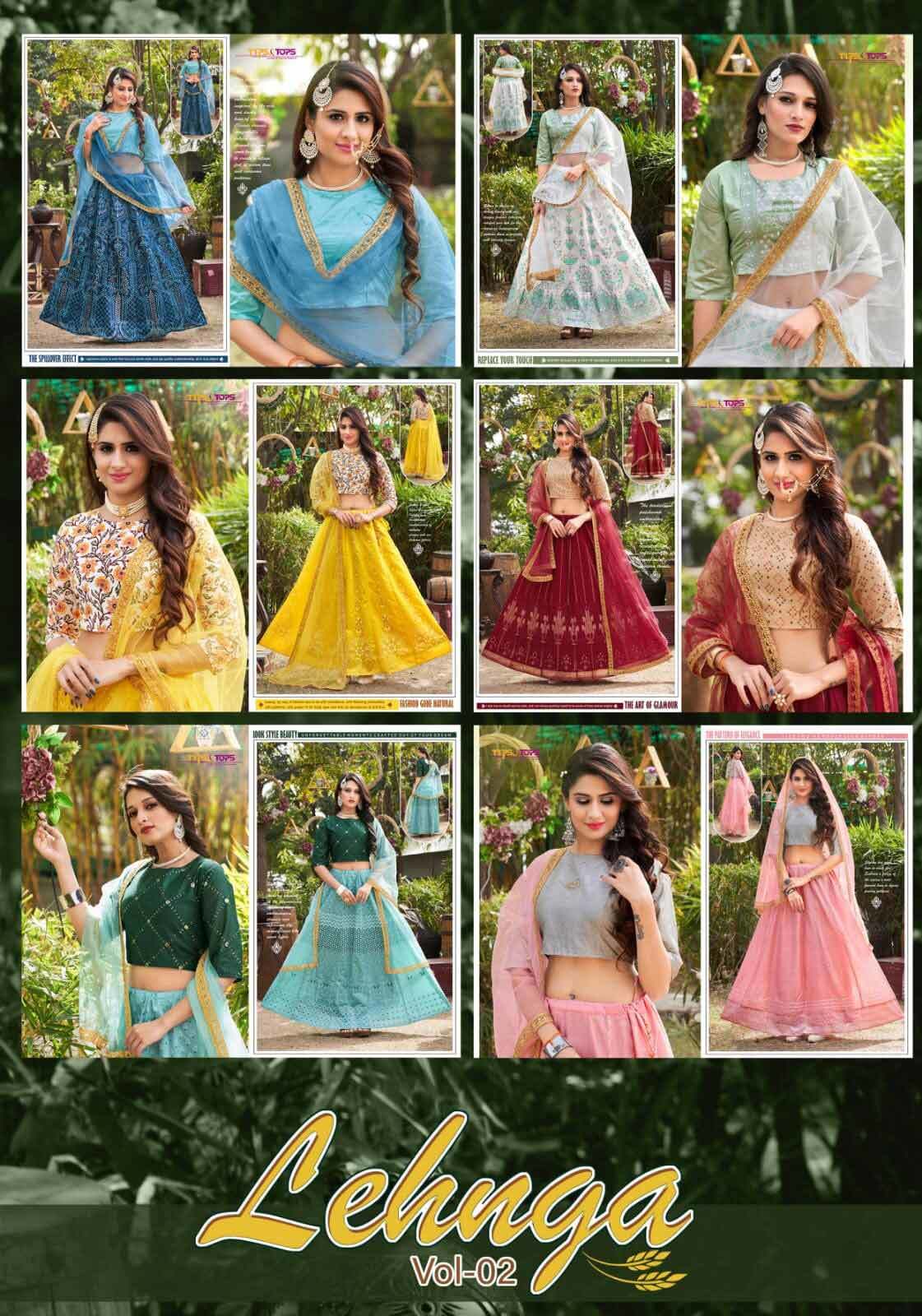 Lehenga Vol 2 Premium Viscose Lehenga Choli Catalogue Set
