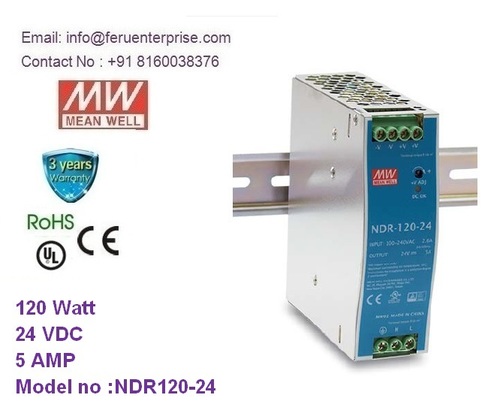 NDR-120-24 MEANWELL SMPS Power Supply