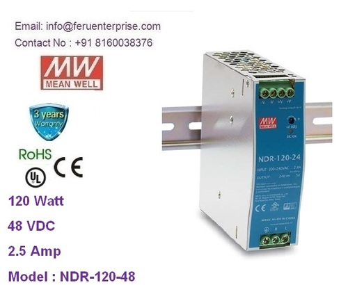 NDR-120-48 MEANWELL SMPS Power Supply