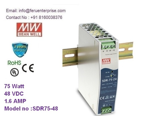 SDR-75-48 MEANWELL SMPS Power Supply