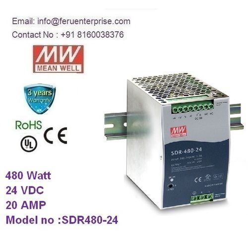 SDR-480-24 MEANWELL SMPS Power Supply