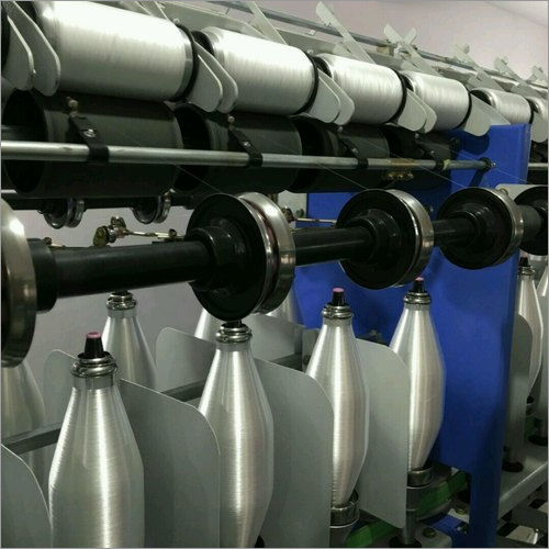 Mild Steel Paper Tube 110 Mm Pot Yarn Twister Machine