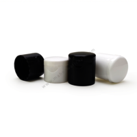 Flip Top Cap 24mm - Plastic, 24 Millimeter Diameter | Available In Green, Transparent, Blue, Black, And White Colors, Ideal For Bottles