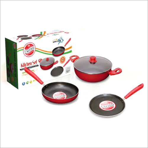 Tawa Kadhai and Pan Kitchen Gift Set