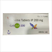 Cefixime 200 Mg Dispersible Tablets