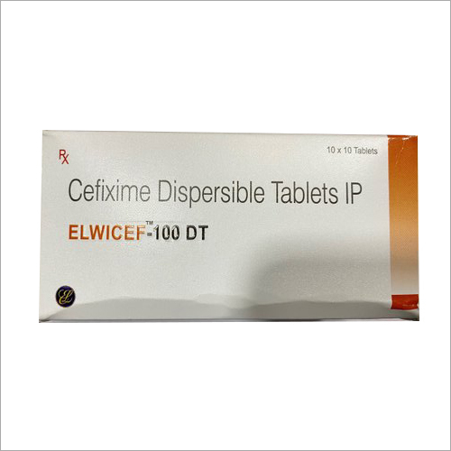 Cefixime 100Mg Dispersible Tablets