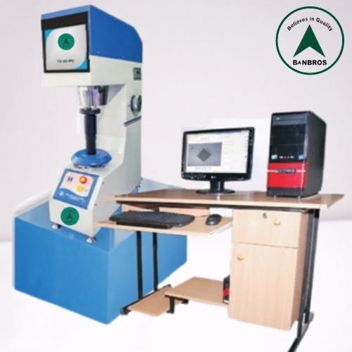 Computerized Vickers Hardness Tester