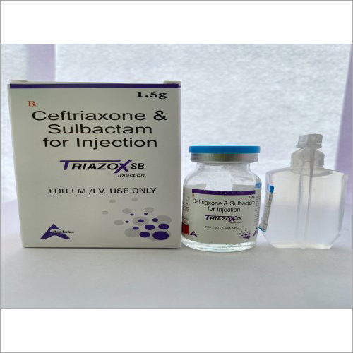 Ceftriaxone 1000mg Sulbactam 500mg Injection
