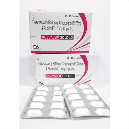 Rosuvastatin 10 Mg Clopidogrel 75mg Aspirin75mg