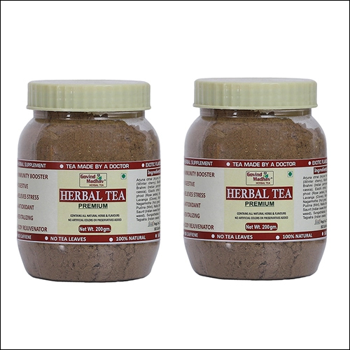 Govind Madhav Herbal Tea 200gm Pack of 2