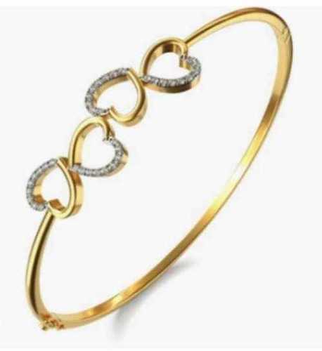 Real Diamond Heart Bracelet