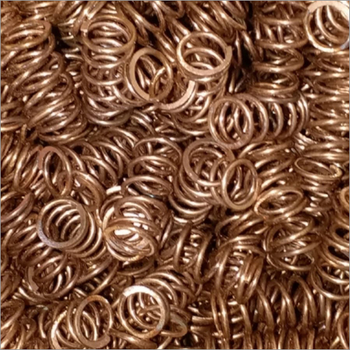 Polished Bronze Wire Spring