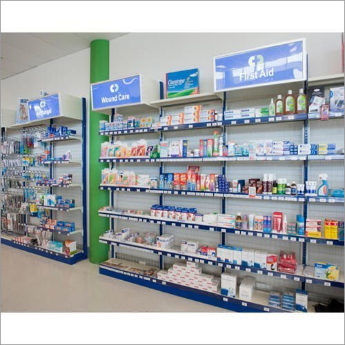 All Colors Medicine Display Rack