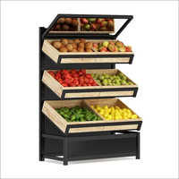 3 Layer Vegetables and Fruit Display Rack