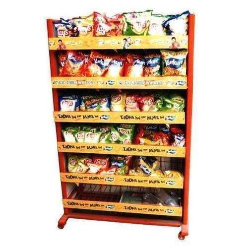 Snacks Display Rack By MAA RAJDEVI STEEL & FABRICATION WORKS