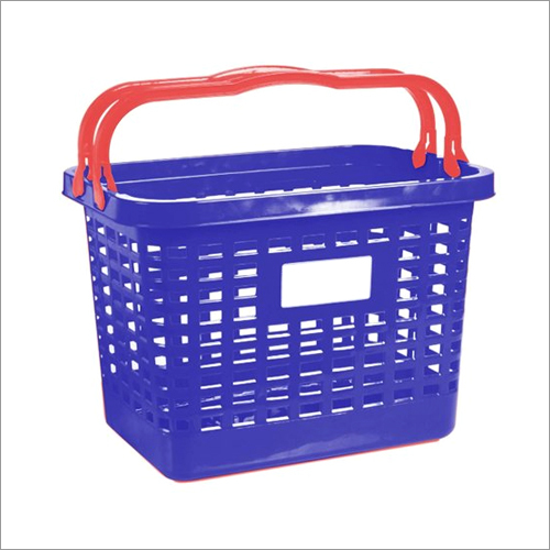 Supermarket Plastic Shopping Basket