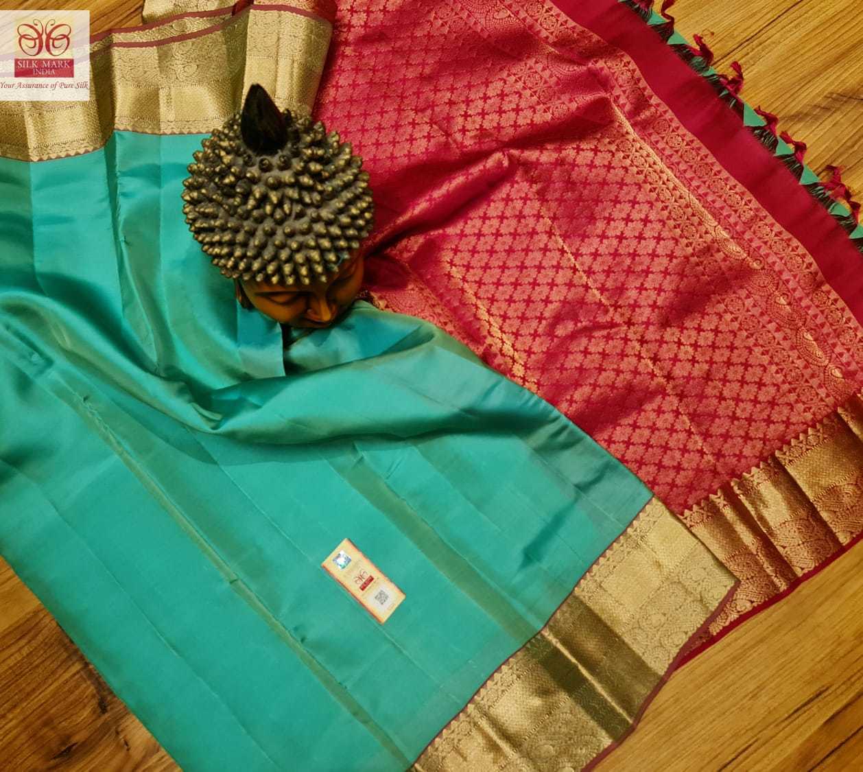 fancy kanchipuram silk saree