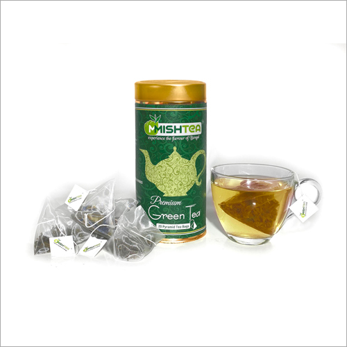 Premium Pyramid Green Tea Bag Antioxidants