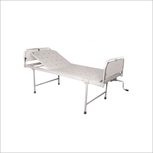 White Deluxe Hospital Semi Fowler Bed