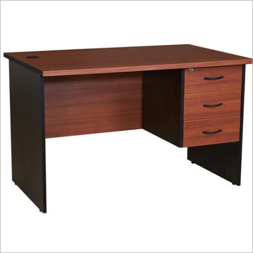 Wooden Office Table With Drawers