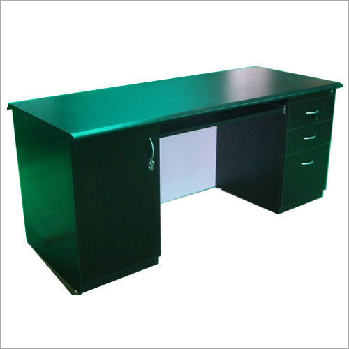 Green Wooden Modular Office Table