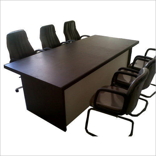 Rectangular Wooden Conference Table