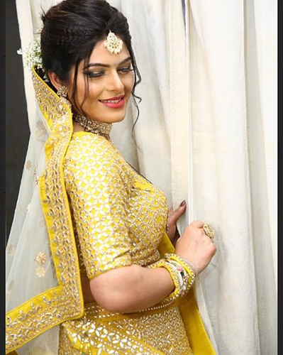 Bridal Haldi look