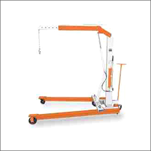 2000kg Capacity Mobile Floor Crane By TECH-SHARP HYDRAULICS SOLUTIONS