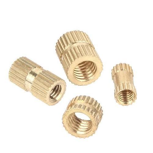 brass knurling insert