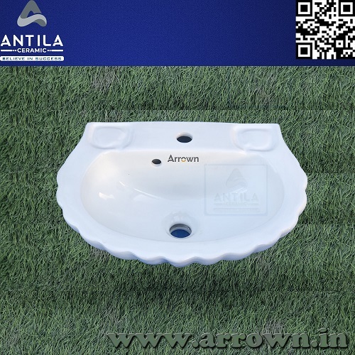 Wash Basin Crowny - Color: White