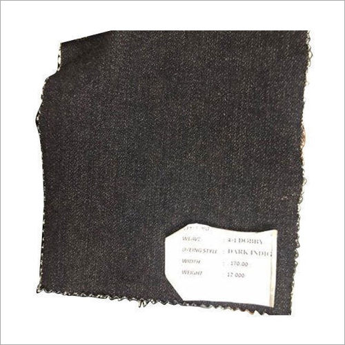 Garment Black Denim Fabric