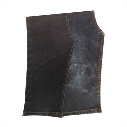 Black Denim Knitted Jeans Fabric