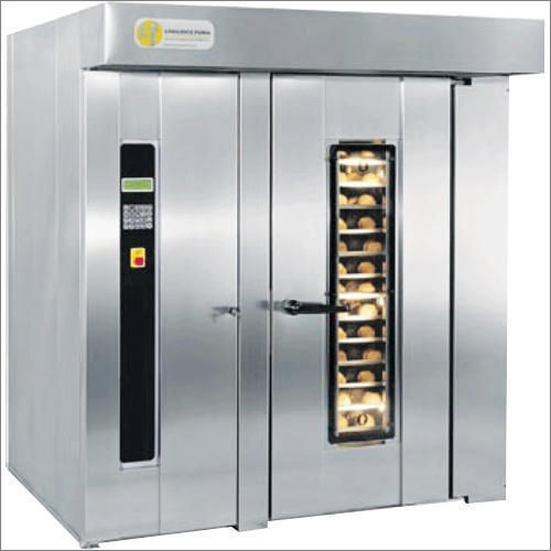 Metal Industrial Bakery Rotary Oven