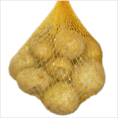 Yellow Vegetable Packaging Net Bag
