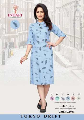 Tokyo Drift 5047 Rayon Size Set Kurti Catalogue