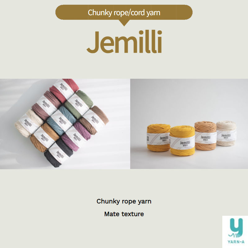 Chunky Rope Cord Yarn Jemilli