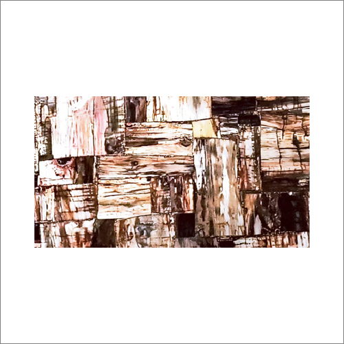 Brown Wood Lit Granite Slabs