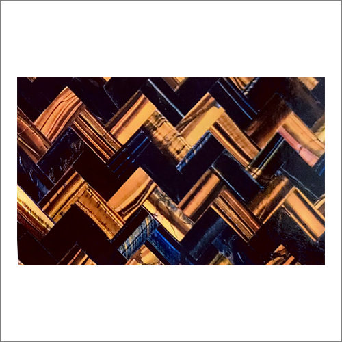 Zig-Zag Tiger Eye Granite Slabs