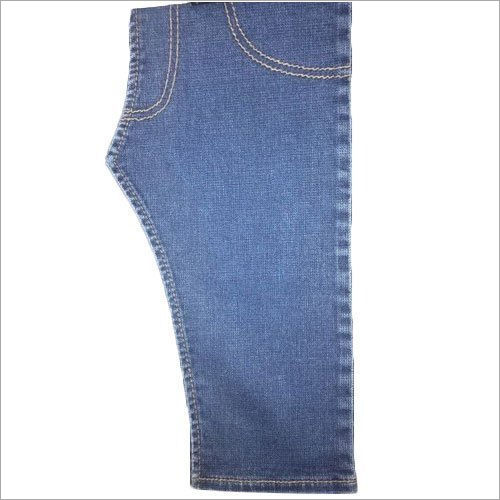 Blue Denim Dobby Stretch Fabric