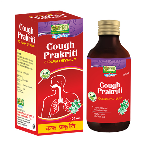 100 ml Herbal Cough Prakriti Syrup