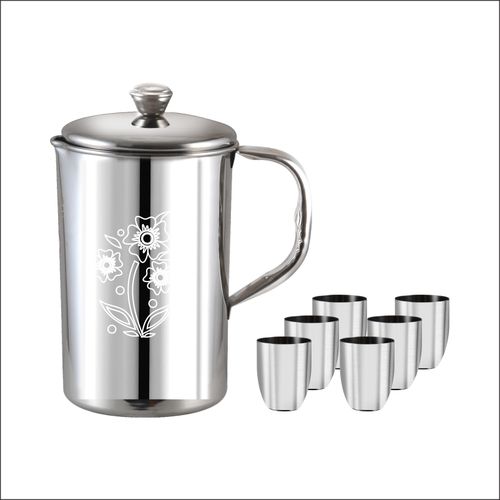 Silver Water Pitcher