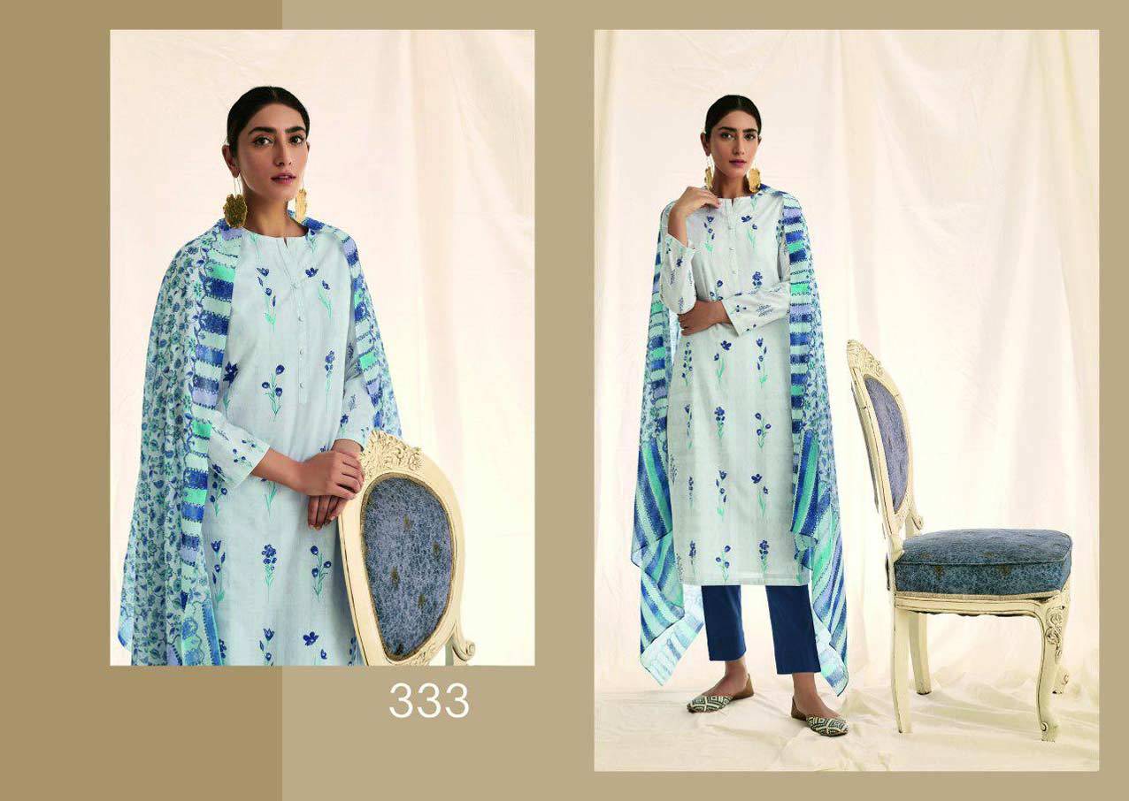 Azara Vol  39 Zam Naznin Dress Materials Set