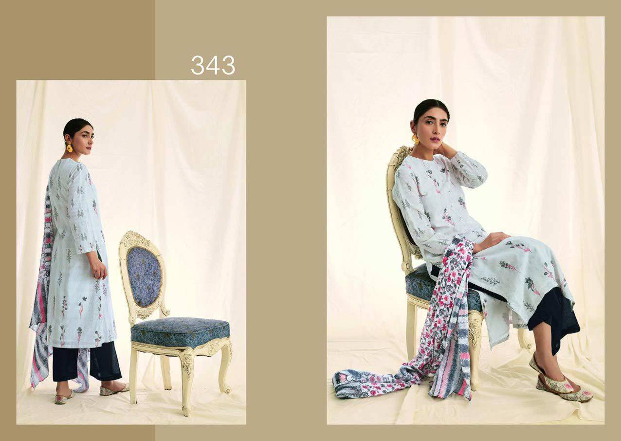 Azara Vol  39 Zam Naznin Dress Materials Set