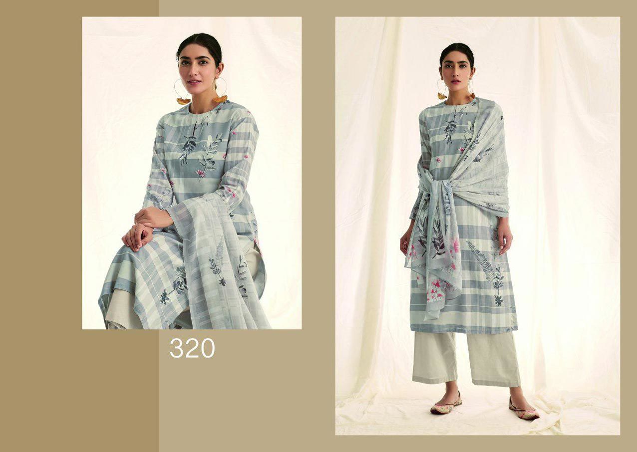 Azara Vol  39 Zam Naznin Dress Materials Set